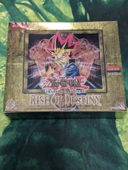 YUGIOH 2004 BOOSTER BOX RISE OF DESTINY ENGLISH 1ST ED MINT SEALED - Image 1