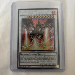 Trident Dragion LC5D-EN237 Secret Rare 1st Edition Yugioh - Image 1