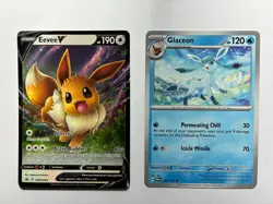 Eevee Glaceon Evolutions Collection 2 Card Set Pokemon TCG - Image 1