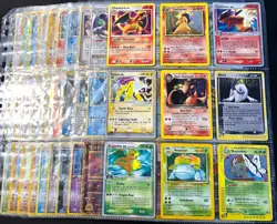 Lot of 90 ALL HOLO Vintage Pokemon Card Binder Collection - Image 1