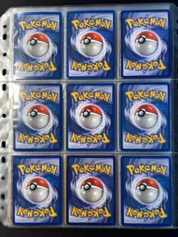 Lot of 90 ALL HOLO Vintage Pokemon Card Binder Collection - Image 3