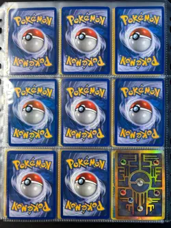 Lot of 90 ALL HOLO Vintage Pokemon Card Binder Collection - Image 5