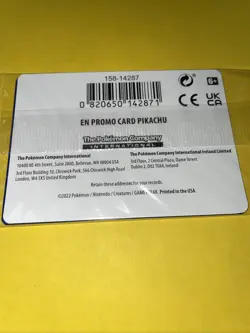 2022 Pokemon GO Pikachu Holo Promo Card 028/078 New Sealed - Image 2