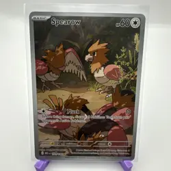 Pokemon Card TCG Spearow 151/132 (Illustration Rare) Mega Evolutions - Image 1