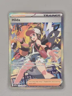 Pokemon TCG Hilda Special Illustration Rare Holo Card 171/086 White Flare Mint - Image 3