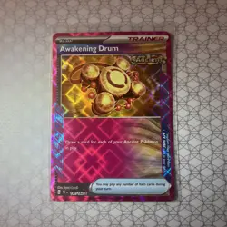 Awakening Drum 141/162 Temporal Forces ACE SPEC Rare Pokemon TCG Card NM - Image 1