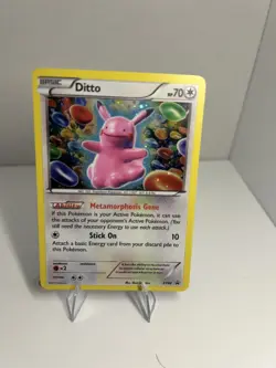 Pokemon Black Star Promo Ditto Holo XY40 card - Image 1