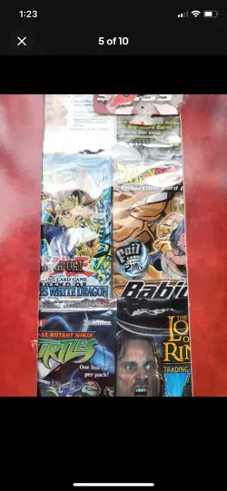 2003 DragonBall Z Babidi Saga 12 Card Booster Pack Factory Sealed New - Image 5
