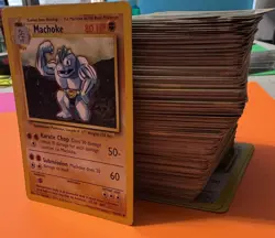 95-99 Pokemon Card Lot, 225+/- Card Lot Played Cards But Nice - Image 1