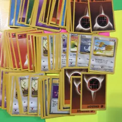 95-99 Pokemon Card Lot, 225+/- Card Lot Played Cards But Nice - Image 4
