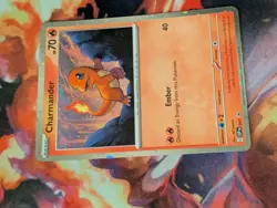 Charmander Cosmos Holo Swirl SVP047 Black Star Promo Rare Near Mint Card Pokemon - Image 5