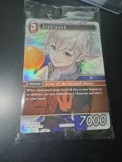 Alphinaud Final Fantasy TCG MagicCon MTG Vegas Promo Foil PR-190/12-004R - Image 1