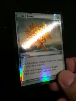 MTG - Loto Dorato / Gilded Lotus - FtV From the Vault Twenty FOIL Eng (VG) - Image 3