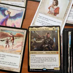 Magic Commander Deck MTG 100 - Mythic Bant General & ANGELS Tribal Kindred Fun - Image 1