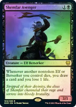 Skemfar Avenger - Foil - NM MTG KHM - Kaldheim 109/285 Rare - Image 1