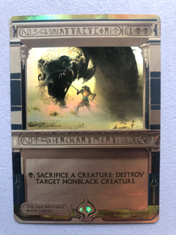 Mtg Carte Magic Amonkhet Invocations Attrition FOIL English NM - Image 1