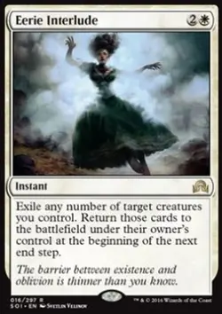 MRM FR/VF Interlude inqui�tant - Eerie Interlude MTG magic SOI - Image 1