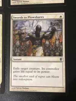 Swords To Plowshares X4 Various Sets Ex/NM Condition See Pics Front Back - Image 2