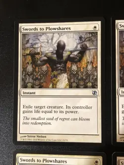 Swords To Plowshares X4 Various Sets Ex/NM Condition See Pics Front Back - Image 5