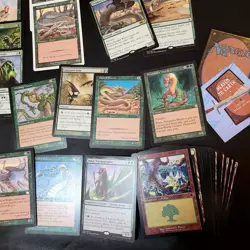 Heaven to Earth Custom Magic Decks - WURMS WYRMS WORMS Green Day Commander Deck - Image 2