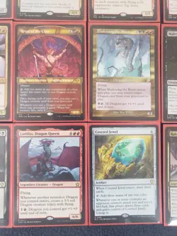 Custom Commander deck Black/Red DRAGONS Rivaz of the Claw Magic Duel MtG 100 EDH - Image 5