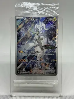 Pokemon TCG Scarlet & Violet Journey Together N’s Reshiram Stamped Promo Sealed - Image 1