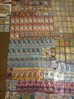 pokemon collection lot 216 Gold Cards Sealed Packs+more - Image 4