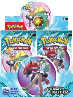Pokemon SV9 Journey Together Enhanced Booster with Box Topper Promo Card - Image 3