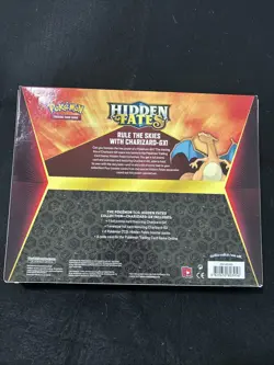 Pokemon Hidden Fates Charizard GX Collection Box 4 Booster PACK FULL ART SET - Image 5