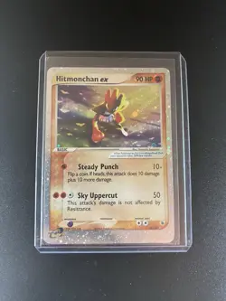 Pokemon TCG Hitmonchan ex 98/109 Ruby and Sapphire Holo MP - Image 1