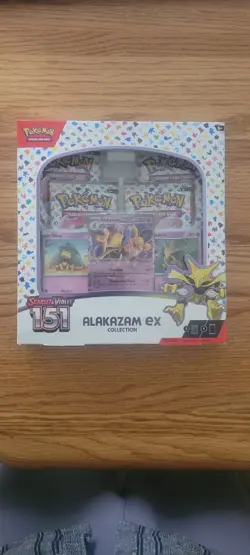 Pokemon TCG: Scarlet & Violet-151 Collection-Alakazam ex NEW SEALED - Image 1