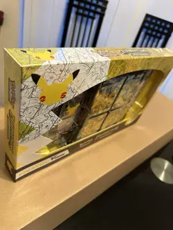 Pokemon TCG Celebrations 25th Anniversary Pikachu V UNION Collection Box Sealed! - Image 5