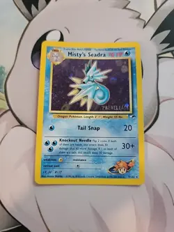 Pokemon Gym Heroes Prerelease - Holo Misty's Seadra 9/132 - W12 - Image 1