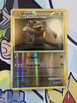 Pokemon TCG Ursaring Call of Legends 37/95 Reverse Holo Rare Near Mint - Image 1