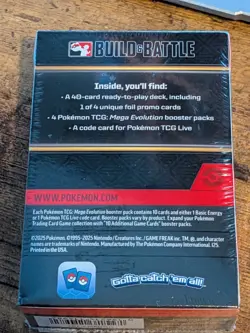 Pokemon TCG Mega Evolution Build And Battle Box IN HAND - Image 2