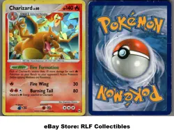 2009 Pokemon, Platinum Arceus Promos, #1/99 Charizard, Cracked Ice Holo Rare (b) - Image 1