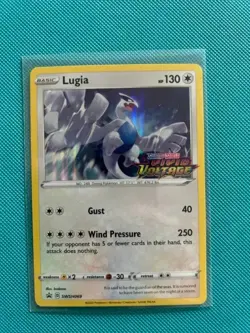 Lugia SWSH069 Vivid Voltage Pre-release- Pokemon TCG - SWSH Black Star Promo NM - Image 1