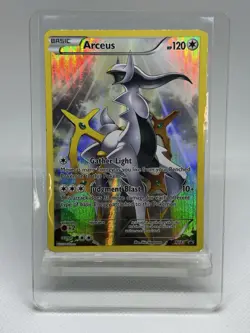 Pokemon Black Star Promo Arceus Full Art Promo XY83 XY Holo - Image 1