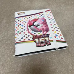 Pokemon 151 Complete Base Set 165/165, Common, Reverse, Ex’s & Binder - Image 1
