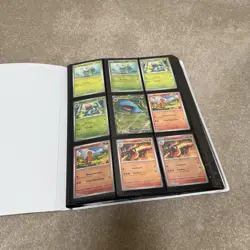 Pokemon 151 Complete Base Set 165/165, Common, Reverse, Ex’s & Binder - Image 2