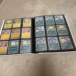 Pokemon 151 Complete Base Set 165/165, Common, Reverse, Ex’s & Binder - Image 5