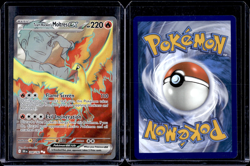 Pokemon TCG Team Rocket’s Moltres Ex 208/182 Destined Rivals Full Art Rare, NM - Image 1