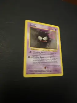 NM - Shadowless Base Set Gastly 50/102 WOTC Vintage Pokemon TCG - Image 2