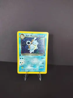 Dark Blastoise 20/82 Team Rocket Regular First Edition Pokemon - Image 1