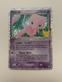 Mew EX 88/92 HOLO Celebrations Classic Collection Pokemon 25th Anniversary NM - Image 1