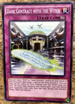 Dark Contract with the Witch - DOCS-EN095 - Common - 1st Edition NM YuGiOh! - Image 1
