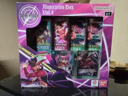 One Piece Card Game Illustration Box Vol 4. (4 Boosters / New Factory Sealed) - Image 1