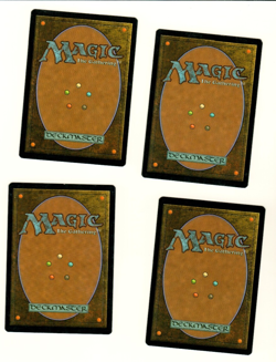 Set Of 4 Predatory Sliver M14 Magic the Gathering Card Playset - Image 2