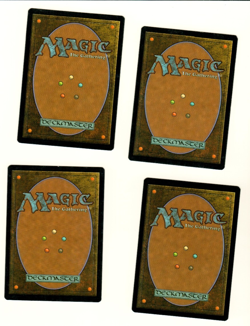 Set Of 4 Predatory Sliver M14 Magic the Gathering Card Playset - Image 4