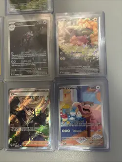 7 Card Lot Illustration Art Rare Pokemon Caterpie 172/165 Pokemon - Image 5